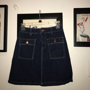 Zara denim skirt